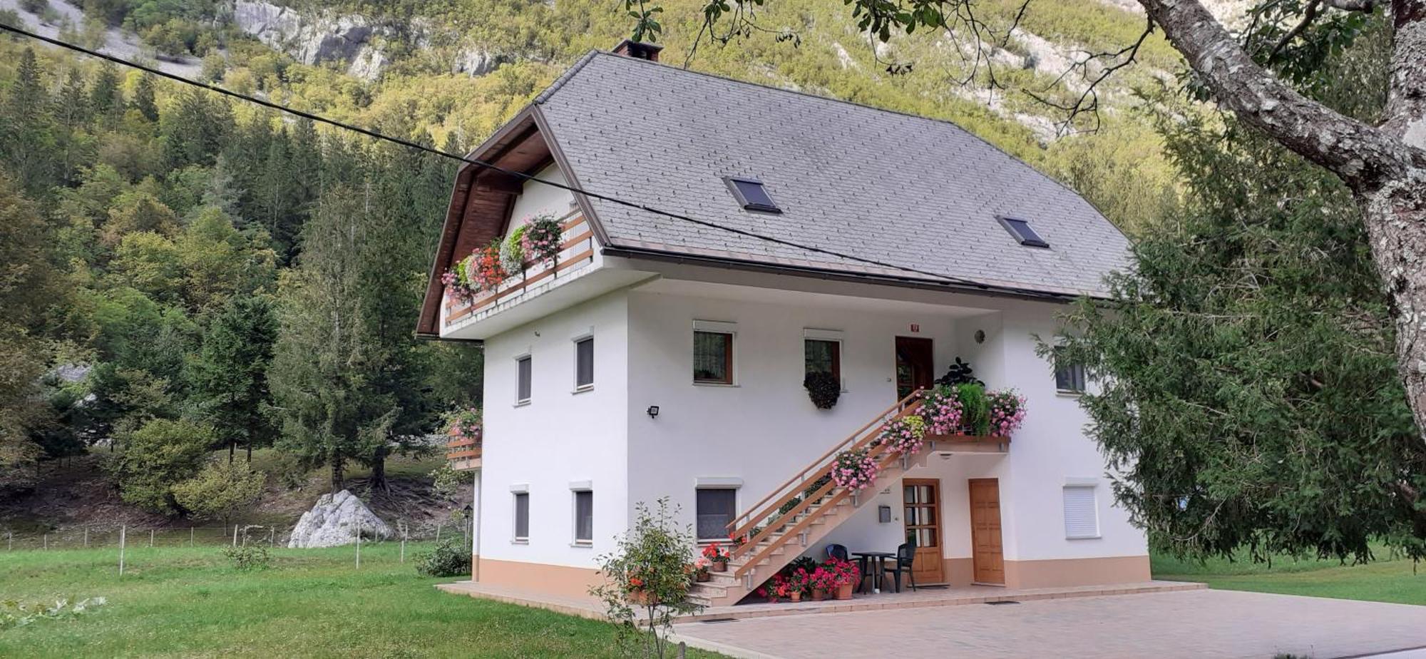 Apartma Pod Rozem Soča Extérieur photo