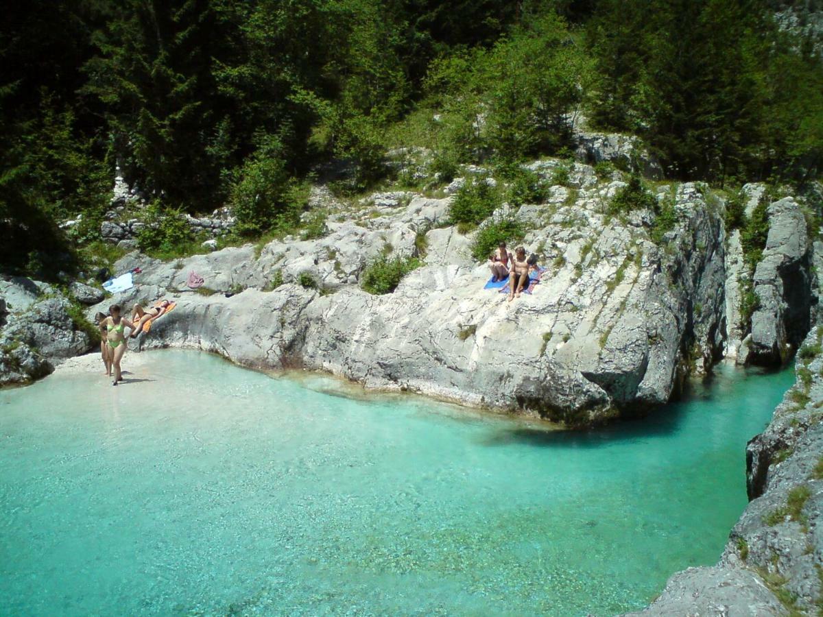 Apartma Pod Rozem Soča Extérieur photo