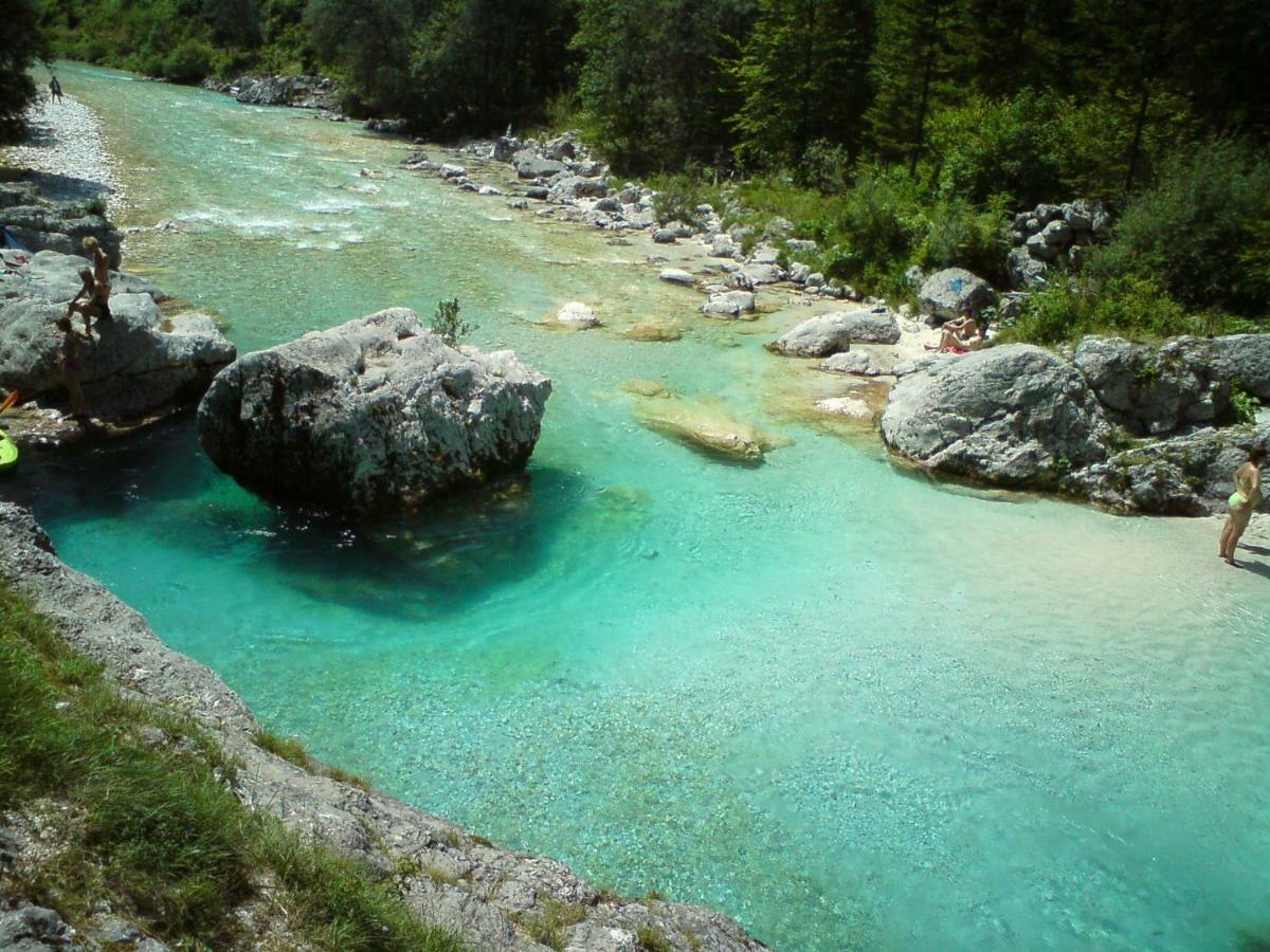 Apartma Pod Rozem Soča Extérieur photo