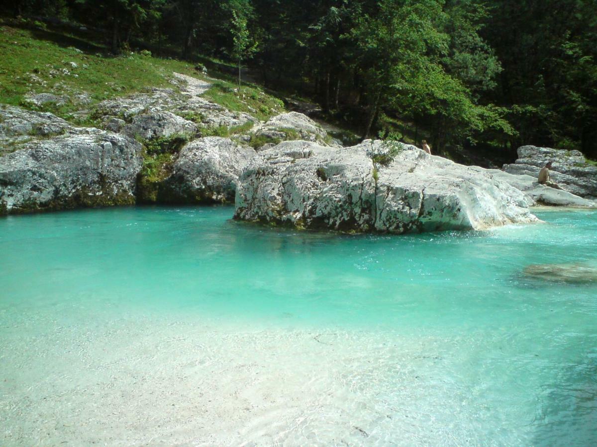 Apartma Pod Rozem Soča Extérieur photo